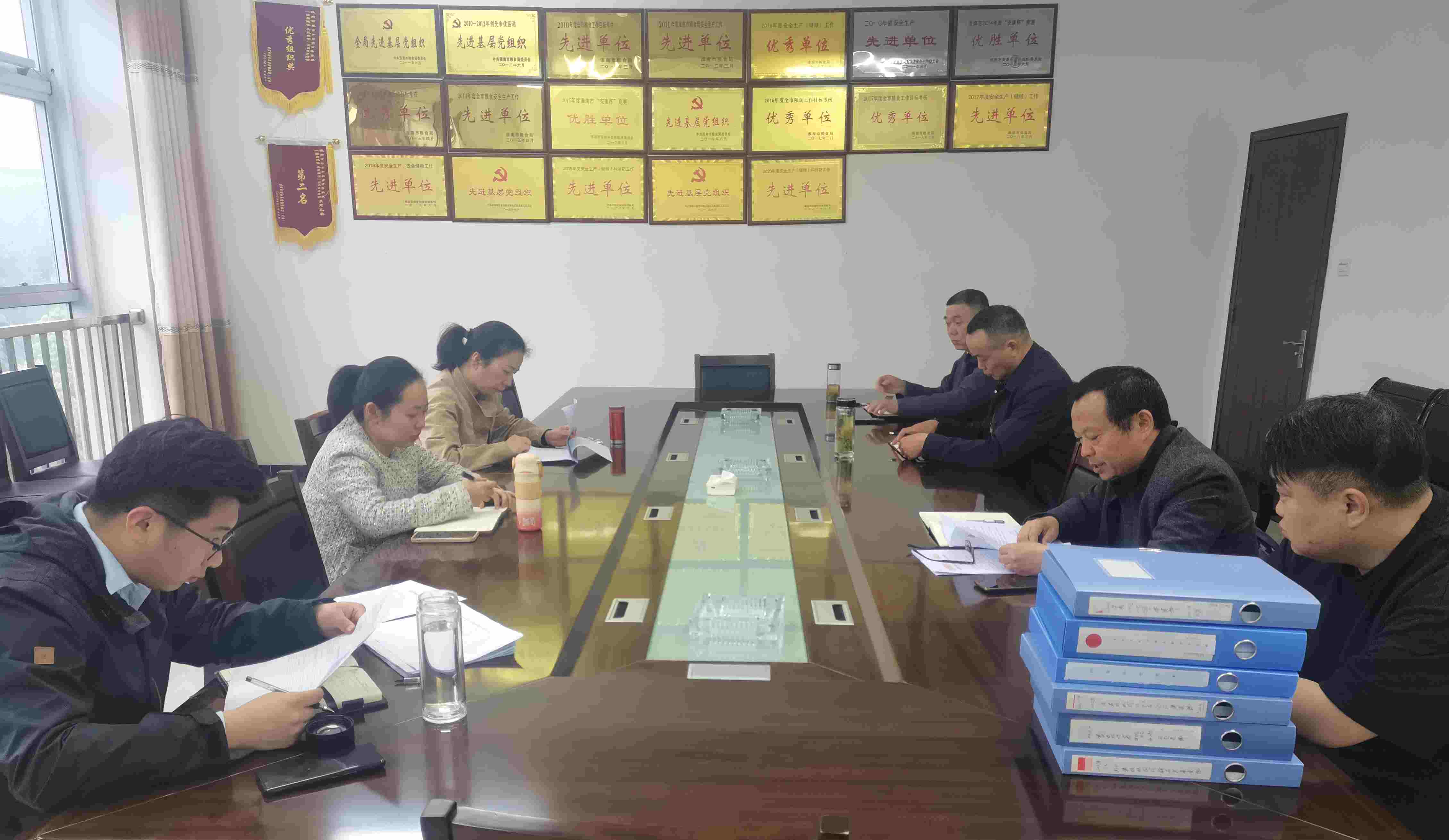 局黨組成員、副局長魏琨到儲備公司開展政策性糧食（定向）銷售專項檢查工作